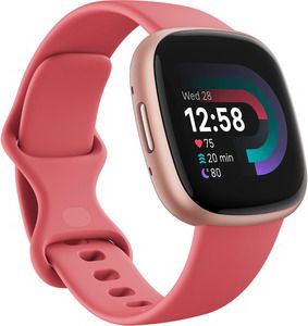 Fitbit Versa 4 Fitness Band- Pink Sand - ONLINE ONLY