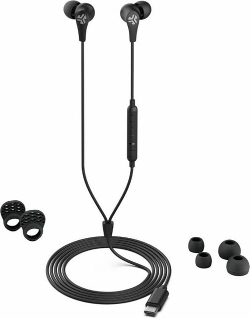 JLAB PRO USB-C WIRED EARBUDS in BLACK  - ONLINE ONLY