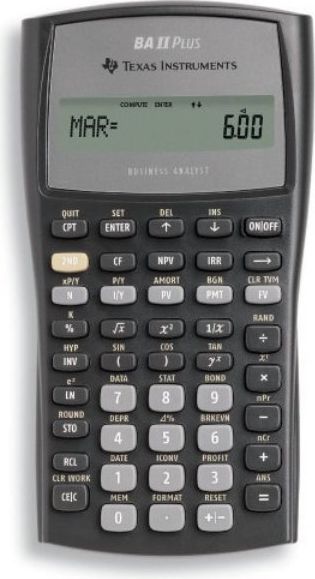 CALC TI-BAII PLUS 10DIG/24CASH