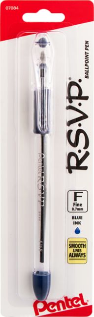 PEN FINE BLU RSVP STICK