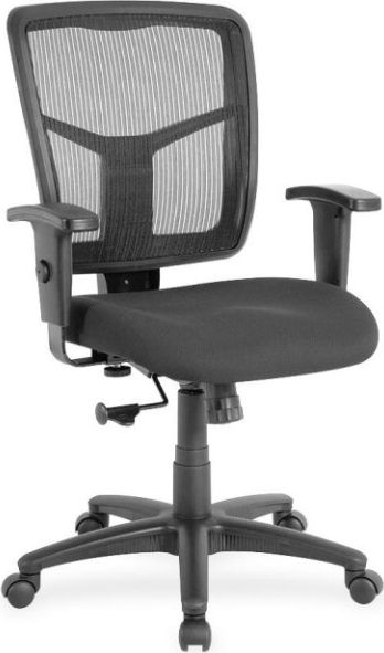 CHAIR BLK MNGR MESH MIDBACK